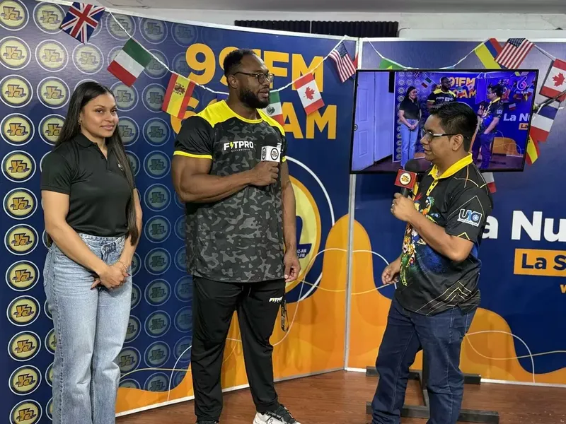 Tu Nueva Radio YA recibe a Rodni Nelson, el primer nica en clasificar al Mister Olympia