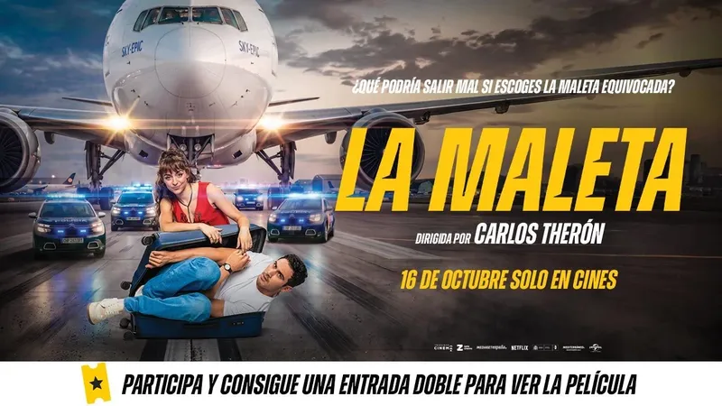 No te pierdas 'La maleta' en la gran pantalla: Sorteamos 5 entradas dobles para ver en cines la comedia de acción dirigida por Carlos Therón