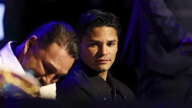 Ryan García y Conor Benn “echaron chispas” en su primer encuentro oficial