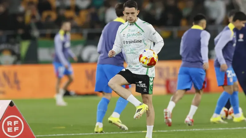Álvaro Fidalgo pudo haber salido del Real Betis
