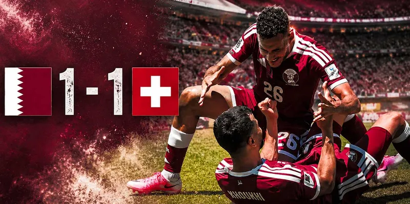 Qatar rescata un HISTÓRICO empate ante Suiza en el Mundial