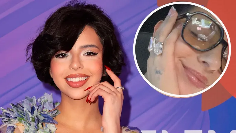 Diamantes de aniversario: Ángela Aguilar presume sus espectaculares anillos que le regaló Christian Nodal