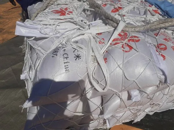 Arriban primeras 15 000 toneladas de donativo chino de arroz (+ Fotos)