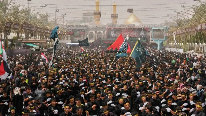 Karbala se inunda de millones de fieles por Arbaín, la mayor concentración mundial