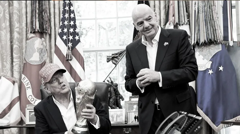Eurodiputados ponen a Infantino bajo presión por favorecer a EEUU tras intervención de Trump