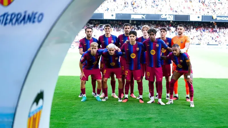El 1x1 del Barça ante el Valencia