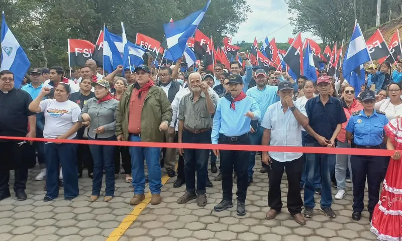 Inauguran 16 km de carretera en San Nicolás-La Estanzuela, Estelí