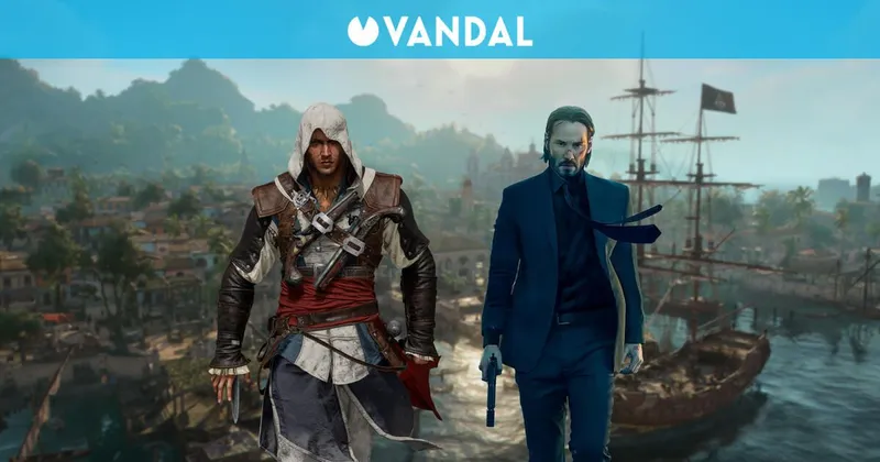 Ubisoft admite una inspiración inesperada: así ha influido John Wick en el remake de AC Black Flag