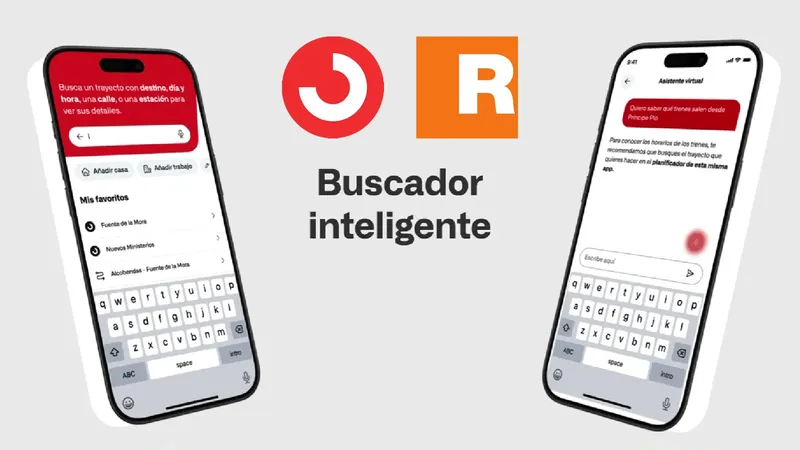 El Ministerio de Transportes estrena app oficial de Cercanías y Rodalies con movilidad inteligente