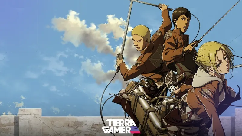 Attack on Titan vuelve con una ilustración inédita para celebrar 15 años de Mappa