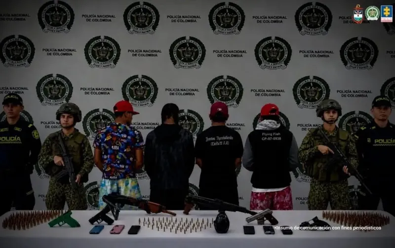 Juez colombiano deja presos a dos nicas capturados con armas en San Andrés