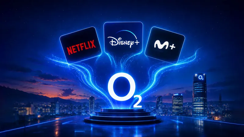 O2 prepara su próximo gran movimiento: estrenará tarifas con Disney+, Netflix y Movistar Plus