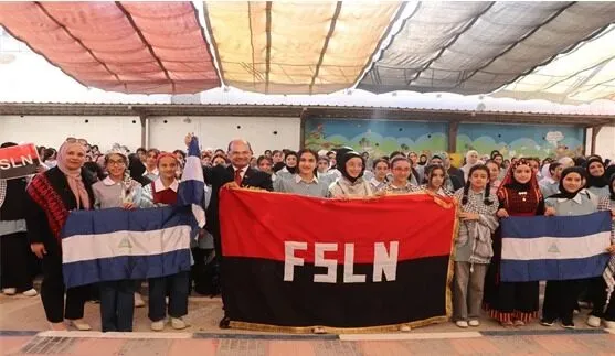 Conmemoran en Palestina el 205 aniversario de la Independencia de Nicaragua