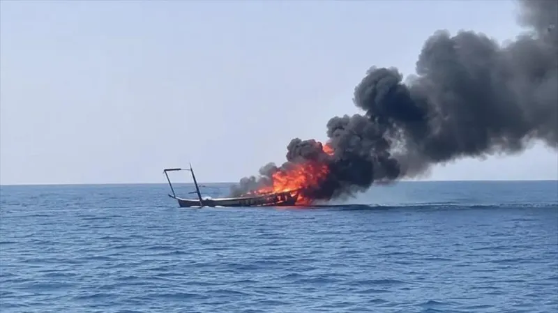 Ataque de EEUU contra dos barcos pesqueros iraníes en la isla de Qeshm