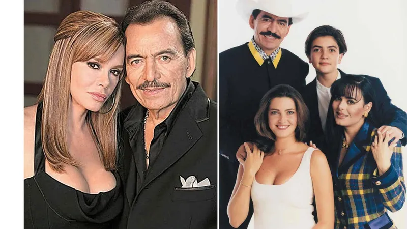 Joan Sebastian y su paso por las telenovelas: Soñaba con besar a Lucía Méndez y lo cumplió