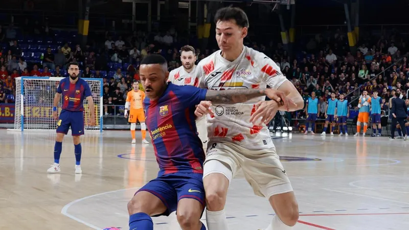 0-0: Barça - ElPozo Murcia, en directo