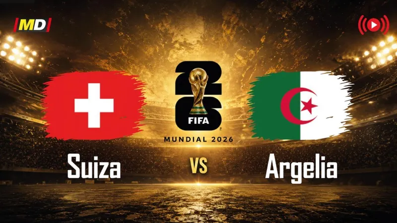 Suiza - Argelia, en directo