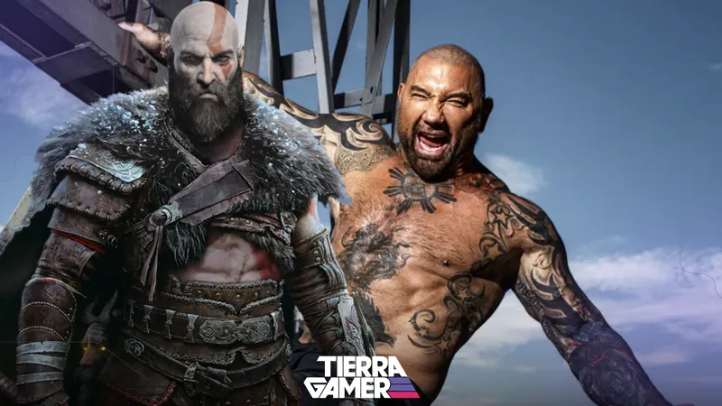 God of War: Dave Bautista cómo van sus músculos para volverse el nuevo Kratos de Amazon