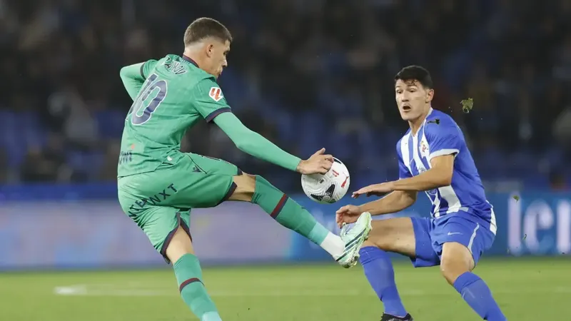 1-1: El Deportivo deja escapar la victoria en el tramo final del encuentro ante el Levante