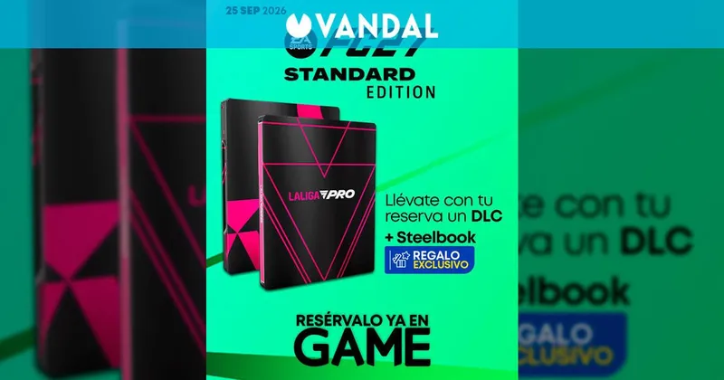Ya puedes reservar EA Sports FC 27 en GAME, con un steelbook exclusivo de regalo