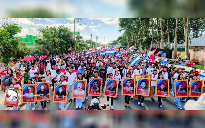 (+Fotos) Octavo aniversario de la liberación de los tranques de la muerte en Carazo