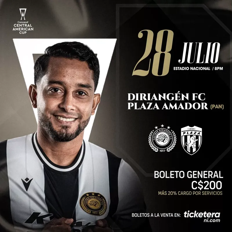 Diriangén debuta en Managua ante Plaza Amador en la Copa Centroamericana