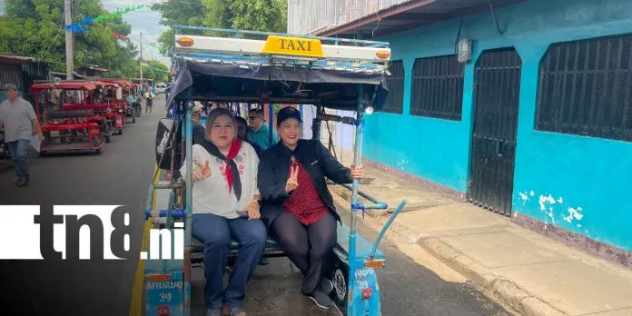 Managua: Barrio Hilario Sánchez celebra la inauguración de cinco calles asfaltadas