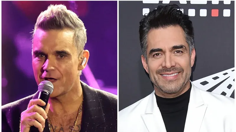 Robbie Williams y Omar Chaparro: ¿de dónde surge su inesperada colaboración a 20 años de su primer encuentro?