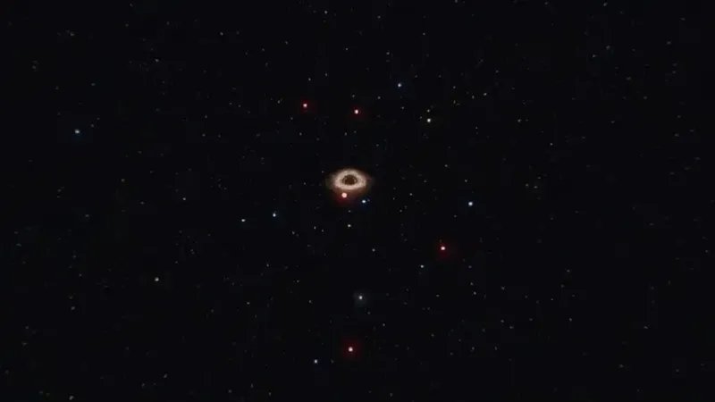 Hallan la estrella más veloz y cercana al agujero negro del centro de la Vía Láctea