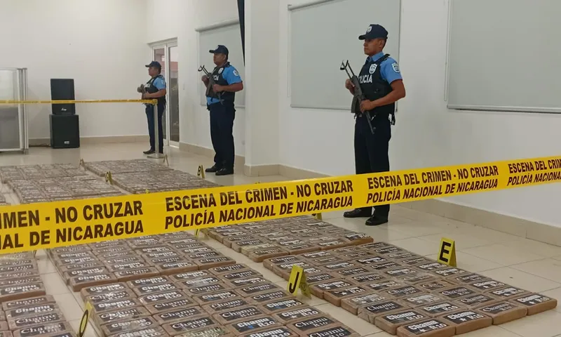 Policía Nacional incauta 694 kilos de cocaína en San Rafael del Sur