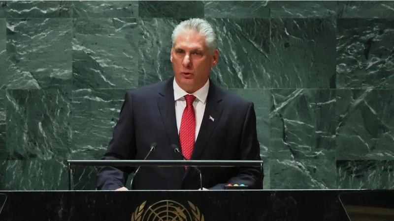 “Claque de mercenarios y terroristas”: Díaz-Canel denuncia “espectáculo” de EE.UU en la ONU