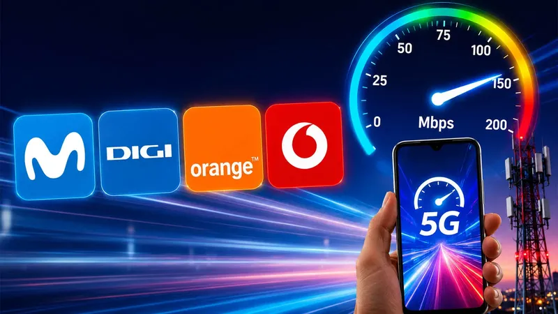 Movistar, Digi, Orange o Vodafone: el ranking de velocidad móvil que puede hacerte cambiar de operador
