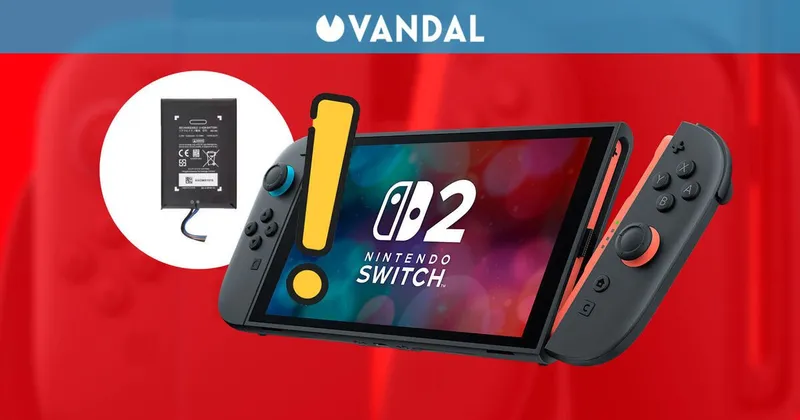 Nintendo confirma su nueva Switch 2 exclusiva para Europa: así funcionará su batería extraíble