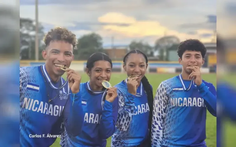 Nicaragua debuta con oro en el Campeonato Centroamericano de Atletismo Mayor