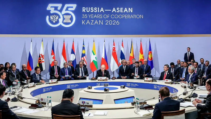Rusia y la ASEAN fortalecen cooperación en Kazán