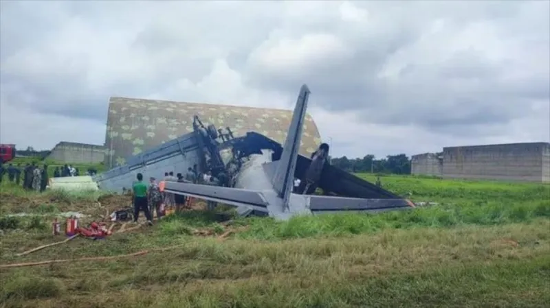 Avión de combate estadounidense se estrella en Washington