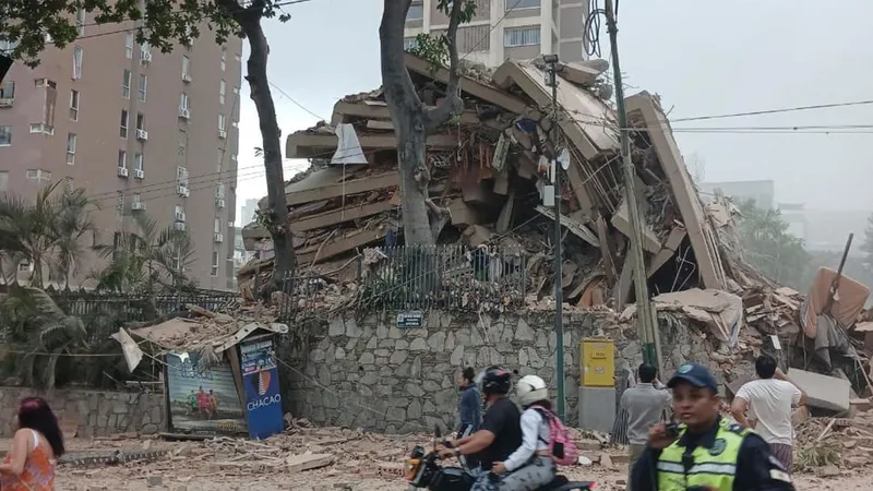 Terremoto de 7.1 sacude Venezuela