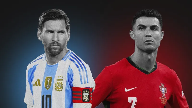 El duelo de Messi y Cristiano Ronaldo fuera de la cancha