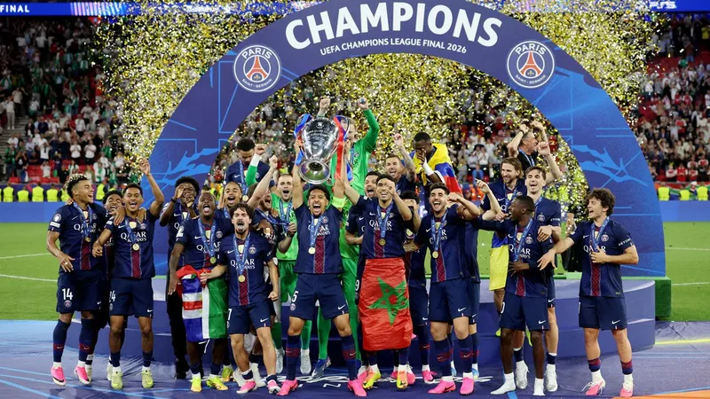 Paris Saint-Germain es bicampeón y un equipo de época en la Champions League
