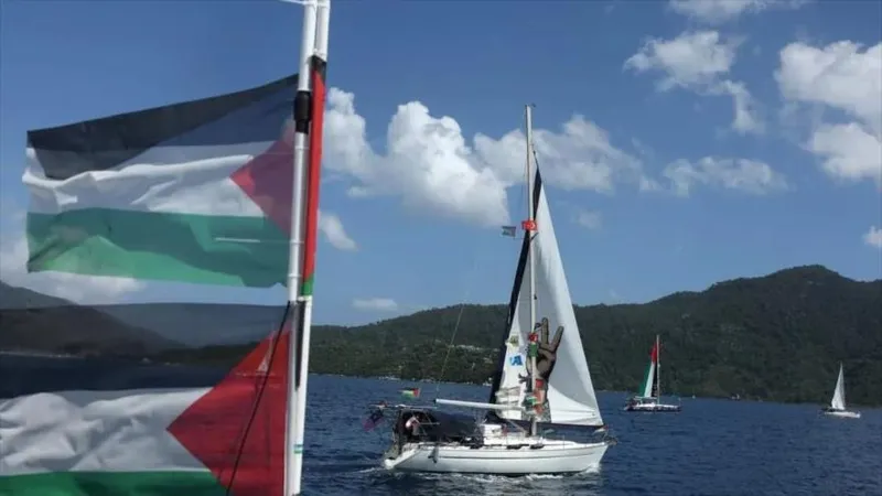 Palestina acusa a Israel de crimen de guerra al incautar flotilla Sumud