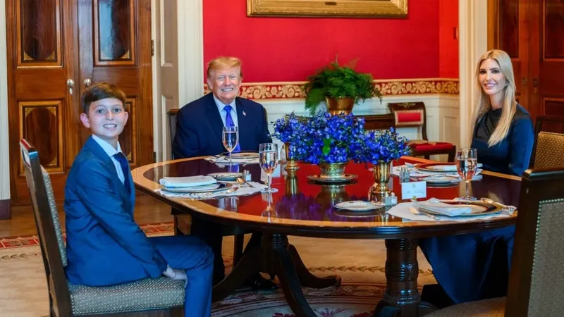 Ivanka Trump celebra el cumpleaños de su hijo Joseph en la Casa Blanca con el presidente como anfitrión de lujo