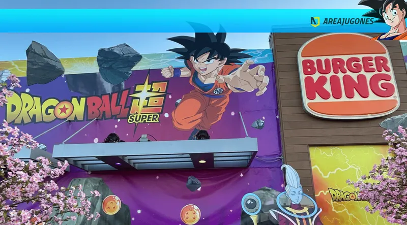 Así es el Burger King tematizado de Dragon Ball Super que no vamos a tener en España