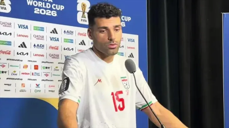 Jugador iraní carga contra FIFA y EEUU por Mundial “más desastroso” de todos