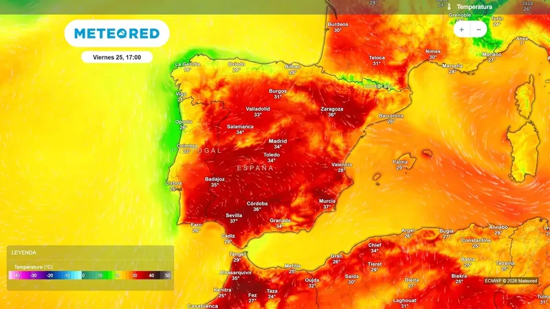 «Seguirán subiendo las temperaturas»: Meteored alerta del calor anómalo que viviremos esta semana con máximas muy altas