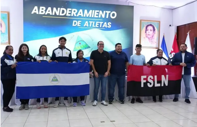 Nicaragua abandera a sus selecciones nacionales rumbo a compromisos internacionales