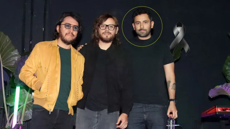 Junto a su hija y esposa embarazada, ases!nan a Jonathan Meléndez, tecladista de Camilo Séptimo