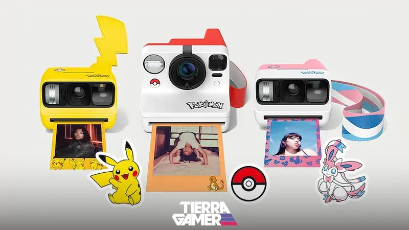 Pokémon y Polaroid hacen una colaboración de ensueño