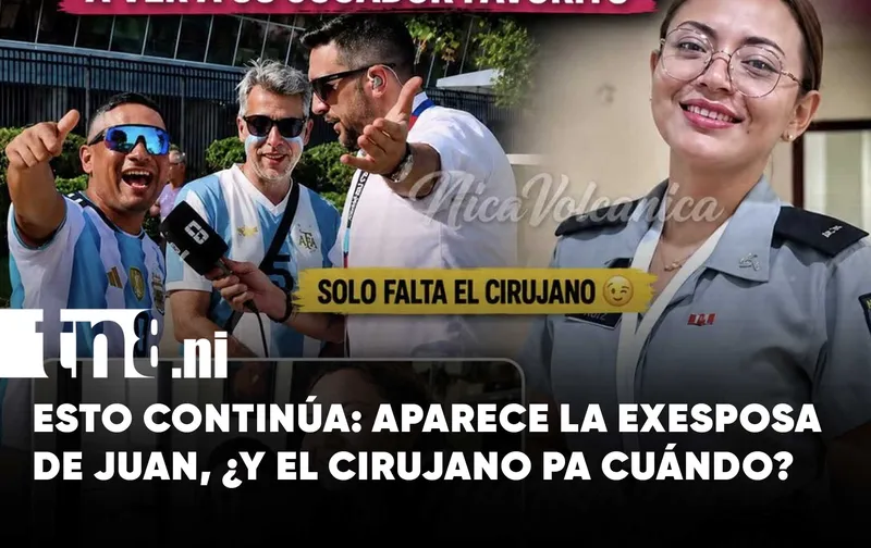 Se prendió la cosa: Aparece la exesposa de Juan, el nica viral en el...