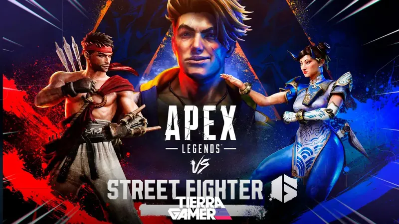 Apex Legends vs Street Fighter 6 ya está disponible con Hadoken y nuevas skins