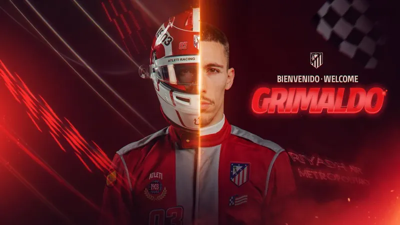 El Atlético anunció el 'fulgurante' fichaje de Grimaldo